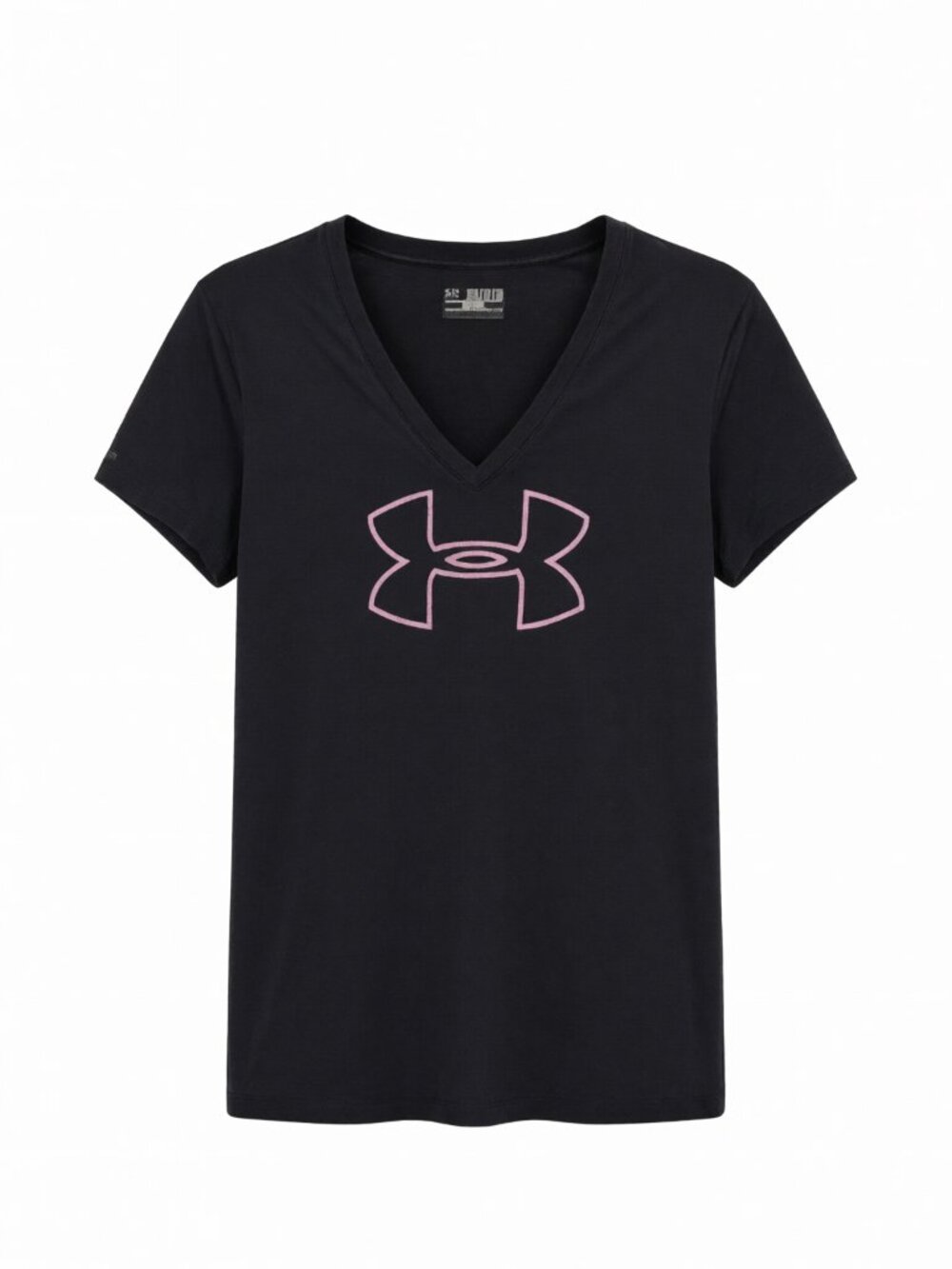 Under Armour V-Neck T-Shirt M Black